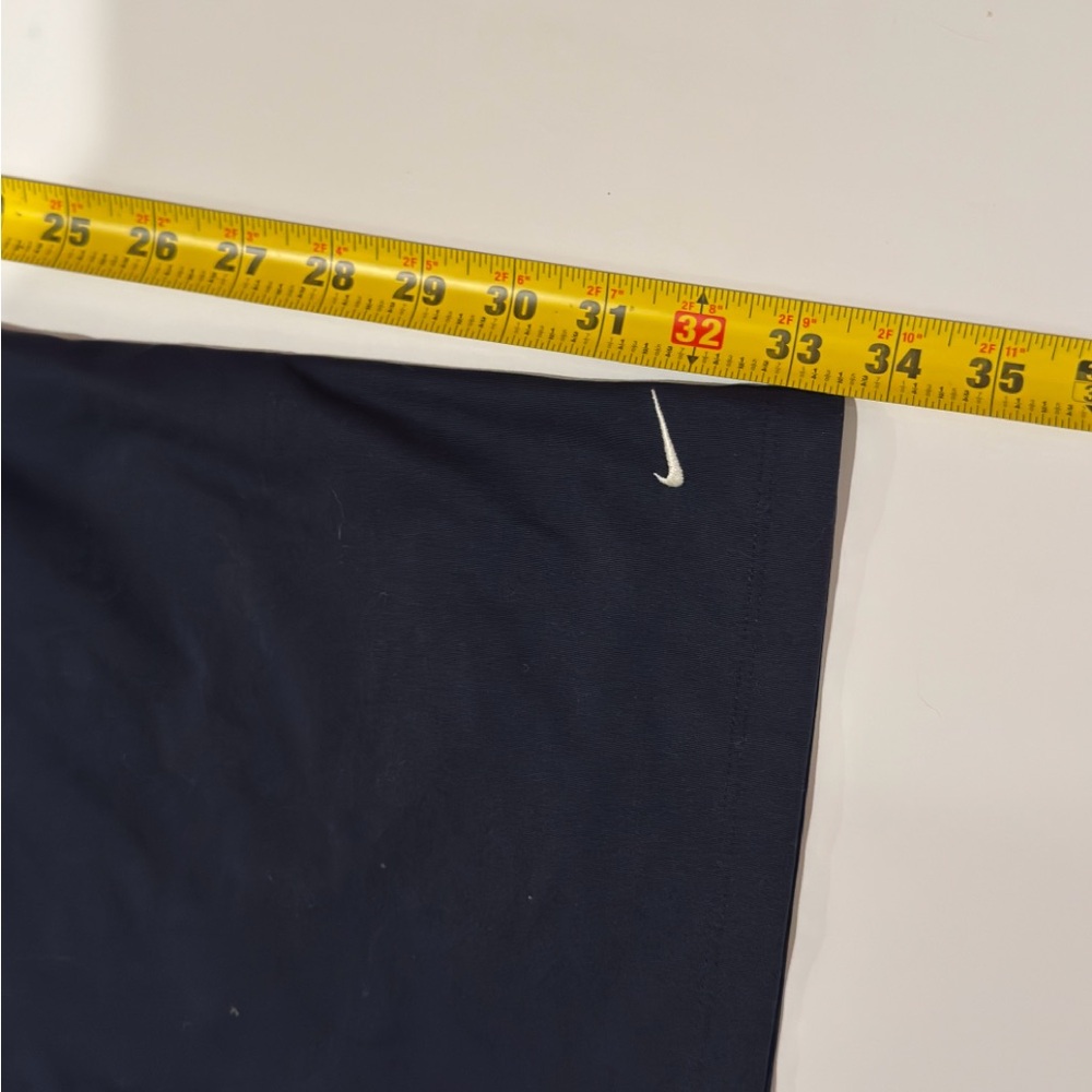 Vintage Nike Gray Tag Women’s 2XL Navy Blue Athletic Tights Leggings - Picture 4 of 7